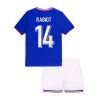 Conjunto (Camiseta+Pantalón Corto) Francia Rabiot 14 Primera Equipación Euro 2024 - Niño